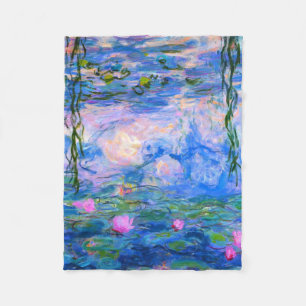 Seerosen Claude Monet Restauriert Fleecedecke