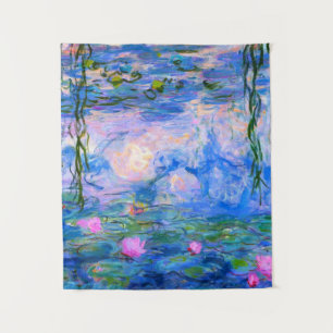 Seerosen Claude Monet Restauriert Wandteppich