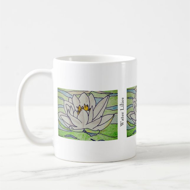 Seerosen Kaffeetasse (Links)