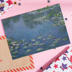 Seerosen Monet 1906 Postkarte
