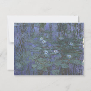 Seerosen Monet Postkarte