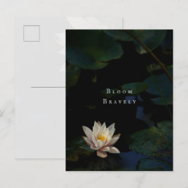 Seerosen-Teich-Naturstimmung Postkarte