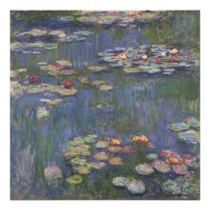 Seerosen von Claude Monet Fotodruck