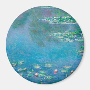 Seerosen von Claude Monet - Kunstmalerei Magnet