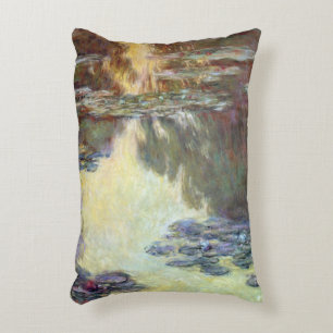Seerosen von Claude Monet, Vintage Fine Art Dekokissen