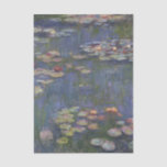 Seerosenserie von Claude Monet Seidenpapier<br><div class="desc">Claude Monet,  19. / 20. Jahrhundert,  war ein französischer Künstler,  der als Vater des Impressionismus bekannt ist. Er ist einer der bedeutendsten Meister der Kunstgeschichte.</div>