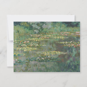 Seerosenteich Monet 1904 Postkarte