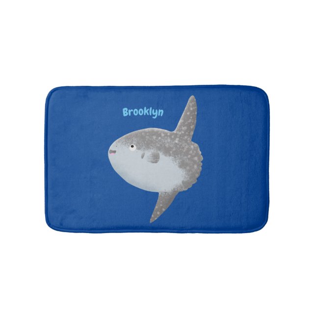 Seesaibling mola niedlicher Cartoon Badematte (Vorderseite)