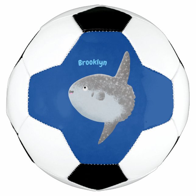 Seesaibling mola niedlicher Cartoon Fußball (Vorderseite)