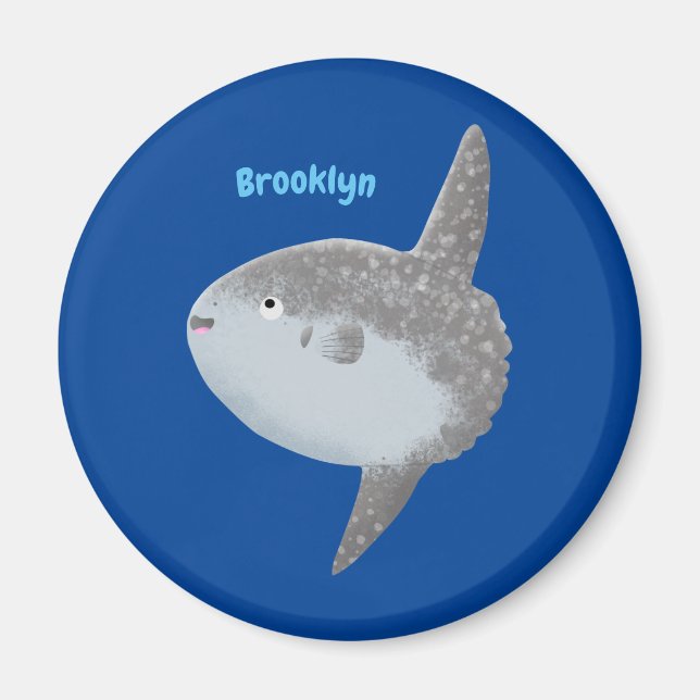 Seesaibling mola niedlicher Cartoon Magnet (Vorne)