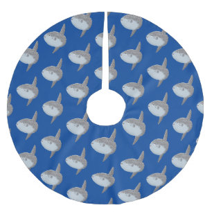 Seesaibling mola niedlicher Cartoon Polyester Weihnachtsbaumdecke