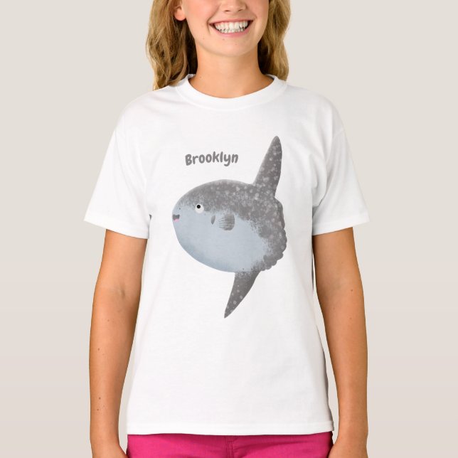 Seesaibling mola niedlicher Cartoon T-Shirt (Vorderseite)