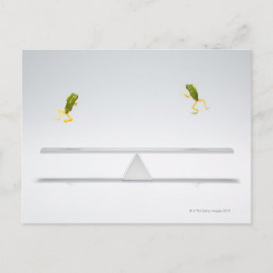 Seesaw Postkarte