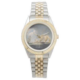 Seeschiffe Mit Monogramm Armbanduhr