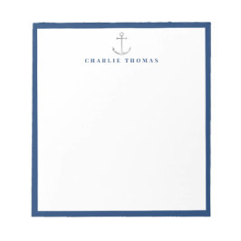 Seeschifffahrt personalisiert Stationery Notizblock