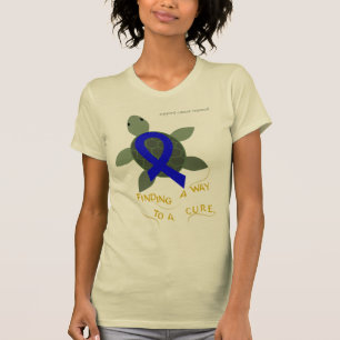 Seeschildkröte-Colorectal Krebs-StützShirt T-Shirt