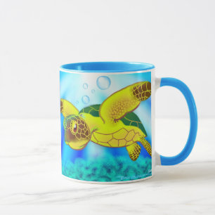 Seeschildkröte-Tasse 12c Tasse