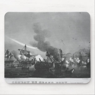 Seeschlacht des großartigen Hafens, Mauritius, im Mousepad