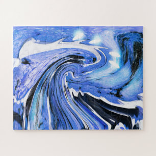 Seeschlacht und Felsen Kunst