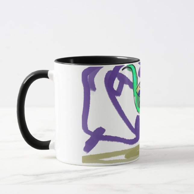 Seeschlangensommer Tasse (Links)