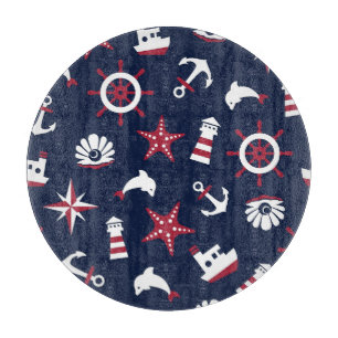 Seeseemuster Schneidebrett