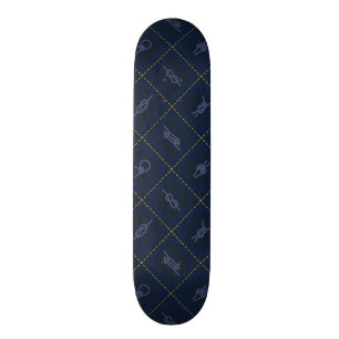 Seeseil-Knoten-Muster Skateboard