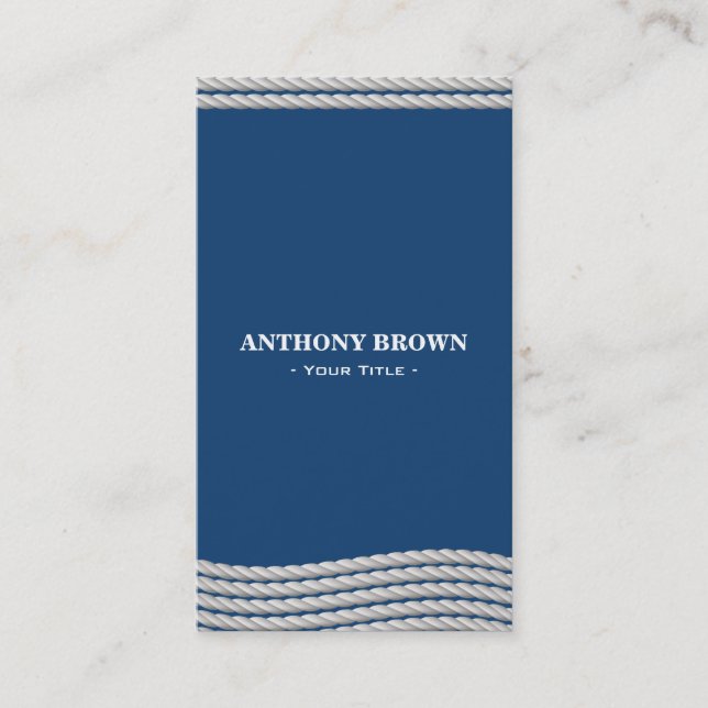 Seeseil-Visitenkarte Visitenkarte (Vorderseite)