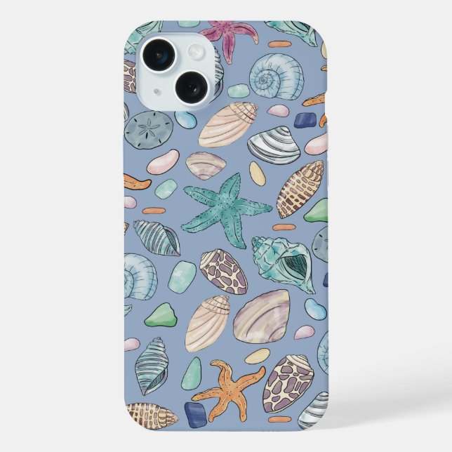 Seeseite iPhone 15 Plus Hülle (Rückseite)