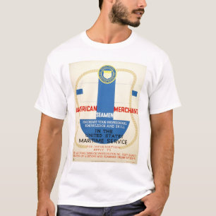 Seeservice-einziehenplakat - WPA T-Shirt