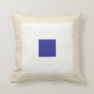 Seesignal-Flagge des buchstabe-"S" Kissen