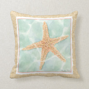 SeeStarfish im Wasser Kissen