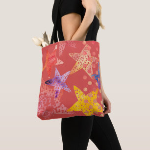 Seestars, Star Fish and Dots - Seaside Tasche