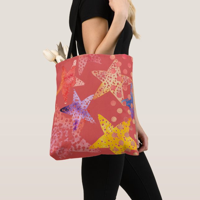 Seestars, Star Fish and Dots - Seaside Tasche (Von Nahem)
