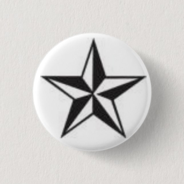 Seestern-Knopf Button (Vorderseite)
