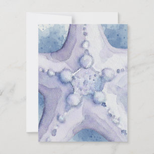 Seestern Postkarte
