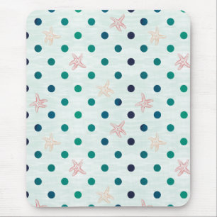 Seestern-Punkt-Tanz Mousepad