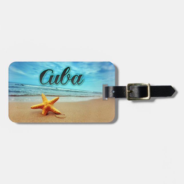 Seesterne Gepäckanhänger (Vorderseite horizontal)