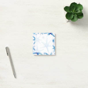 Seesterne Nahtloses Muster Post-it Klebezettel