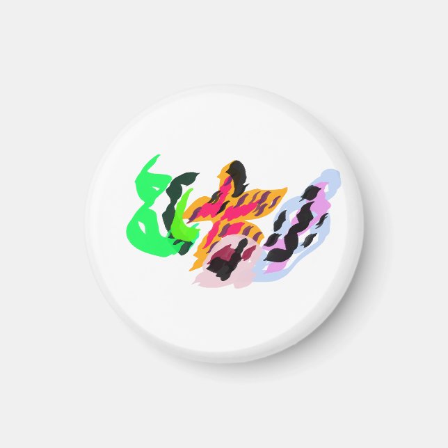 Seesterne und Muscheln Freude Magnet (Vorne)