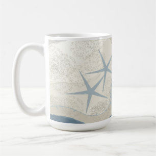 Seesterne und Ozean Kaffeetasse