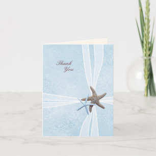 Seesterngeschenkbox Hochzeits-Dankeskarten Dankeskarte