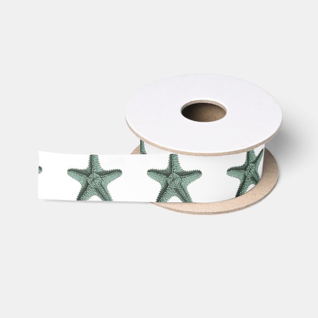 Seesteufel-Illustration Satinband (Spule)