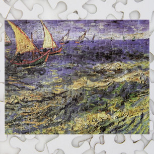 Seestück in Saintes Maries von Vincent van Gogh