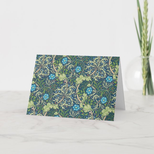 Seetang, William Morris Karte (Vorderseite)