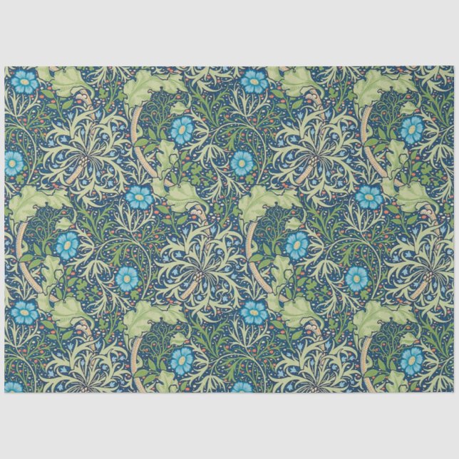 Seetang, William Morris Seidenpapier (Vorderseite)