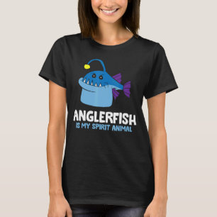 Seeteufel ist mein Geist Tier Tiefseefisch Seeteuf T-Shirt
