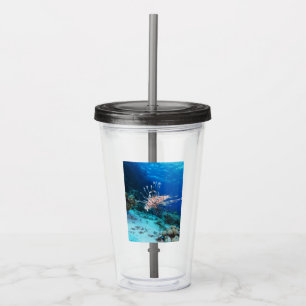 Seeteufel oder Seemeilen, Seefische der Ocean Reef Acryltrinkbecher
