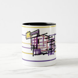 Seeteufel Sommer Freude Zweifarbige Tasse