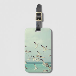 Seeteufel über dem Ozean Gepäckanhänger