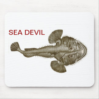 SEETEUFELSFISCH MOUSEPAD